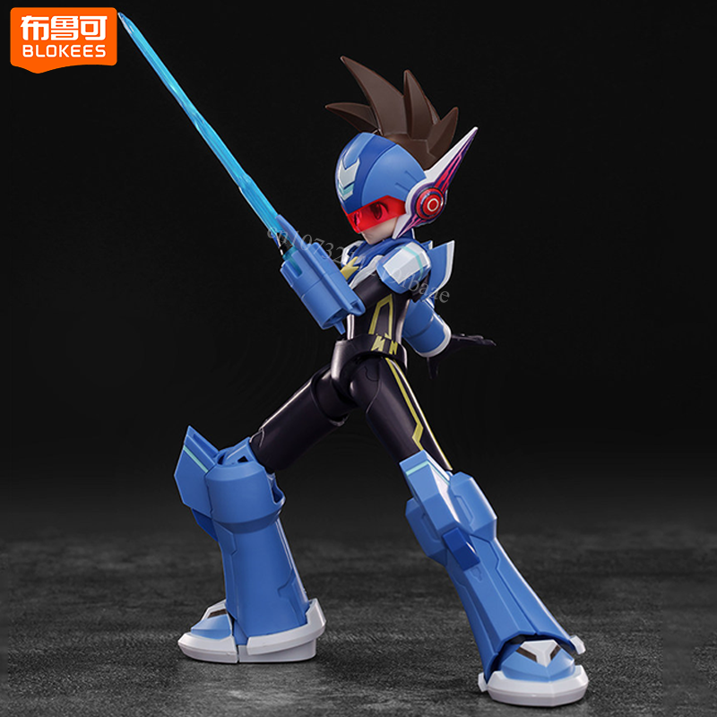 Model Kit Ultraman Zero - Original Blokees ROCKMAN Actionfigur Shooting Star