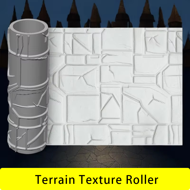 Model Kit Wall E - DIY DND Textur Roller Modellbau Werkzeuge