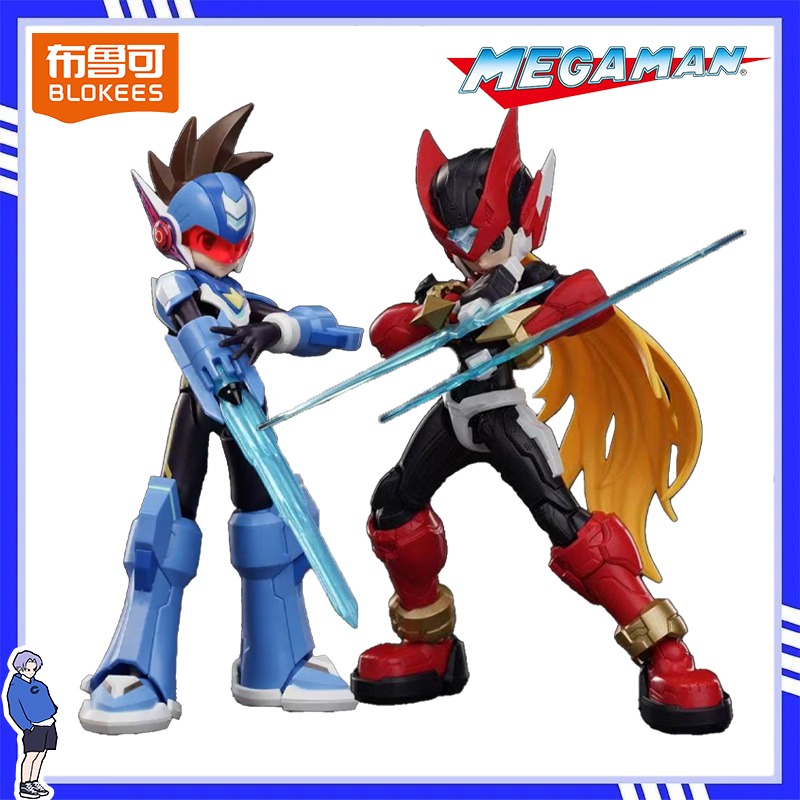 Model Kit Ultraman Zero - Neuer Blokees Mega Man Beyond Edition
