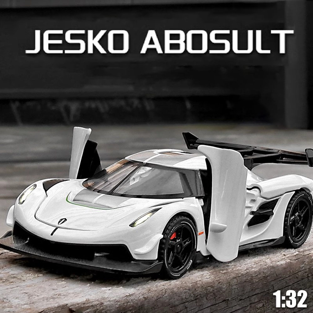 Model Kit Ferrari - Maßstab 1:32 KNSG Jesko Auto Modell