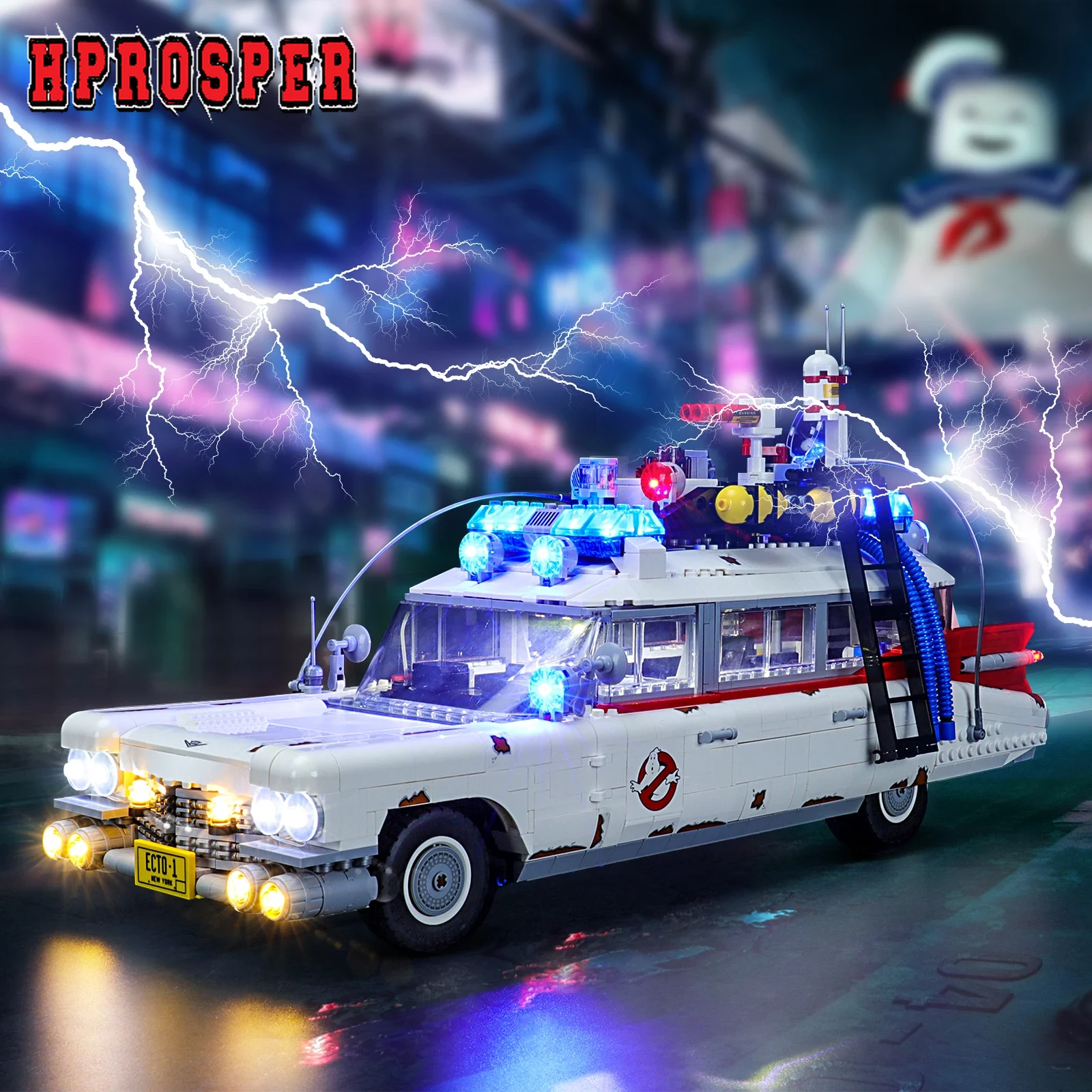 Model Kit Wall E - Hprosper 5V LED-Licht für LEGO 10274