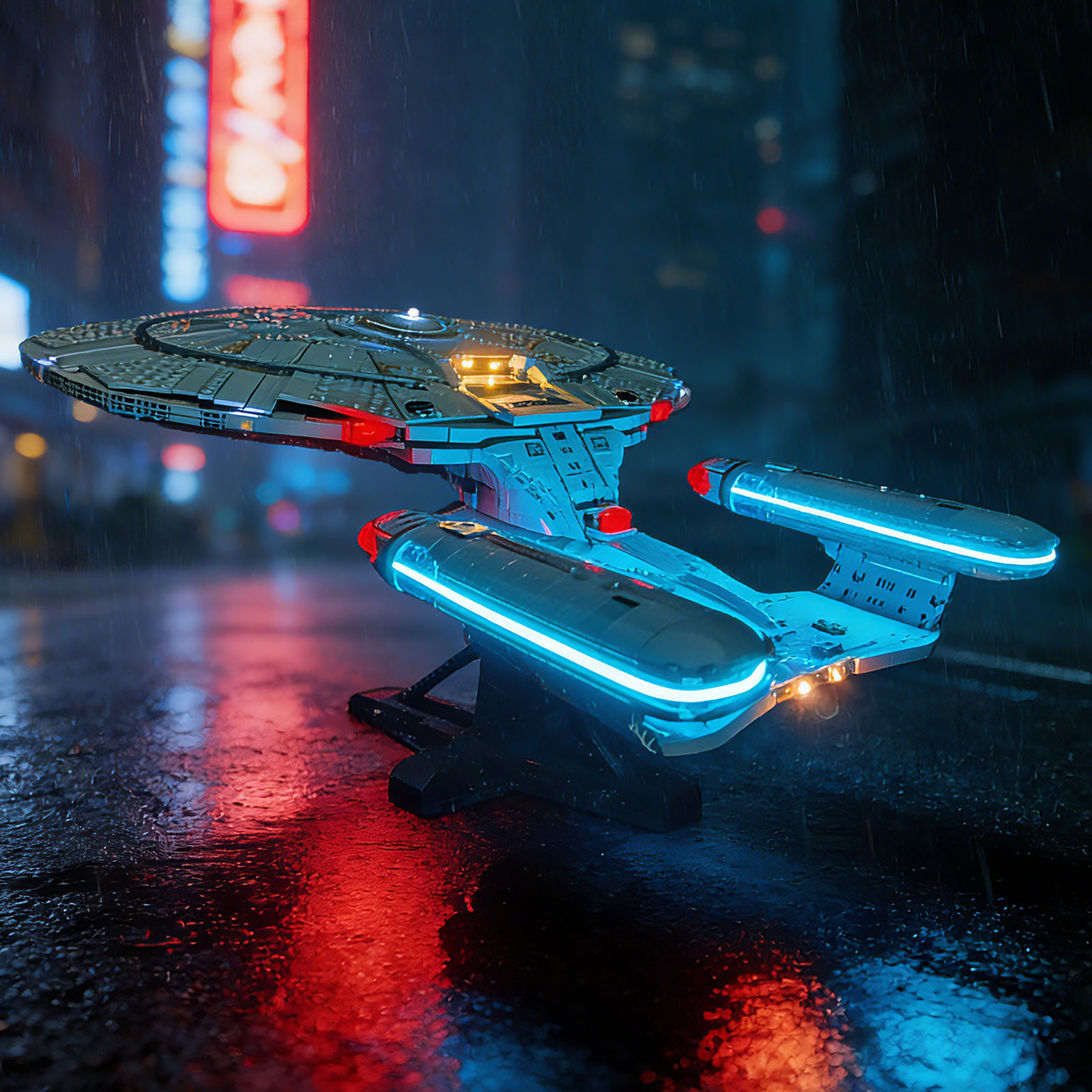 Model Kit Ikaruga - LYBMTWF LED-Beleuchtungsset für Lego 10356, DIY-Licht