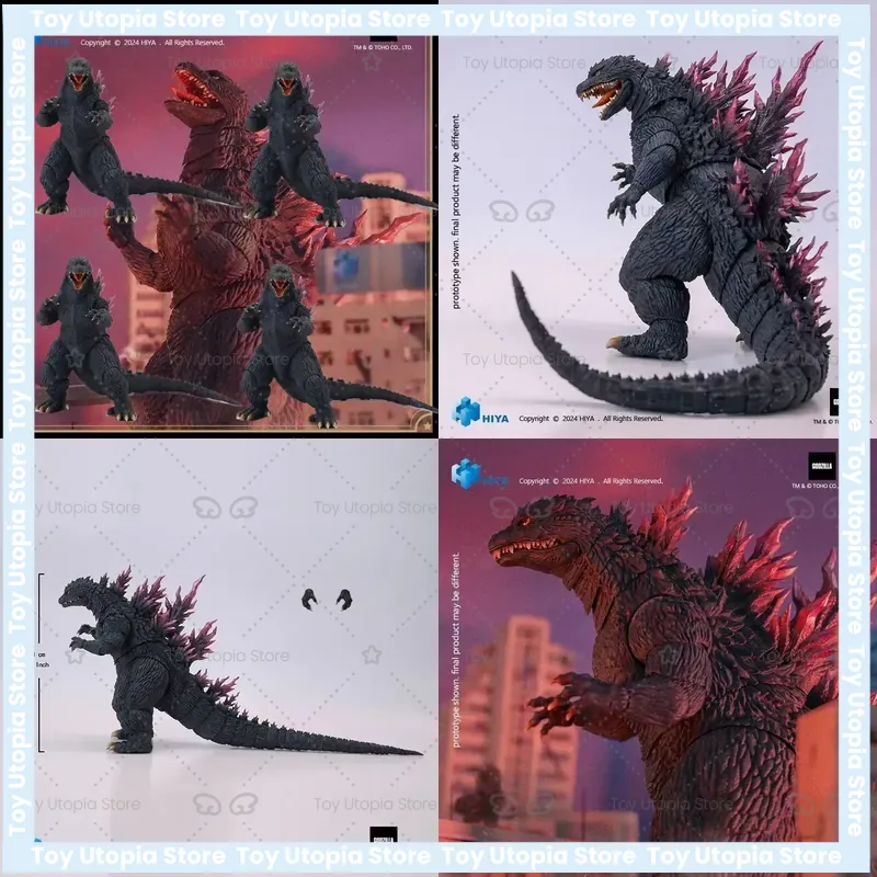 Model Kit Godzilla - HIYA Godzilla 2000 Millennium 1999 Actionfigur