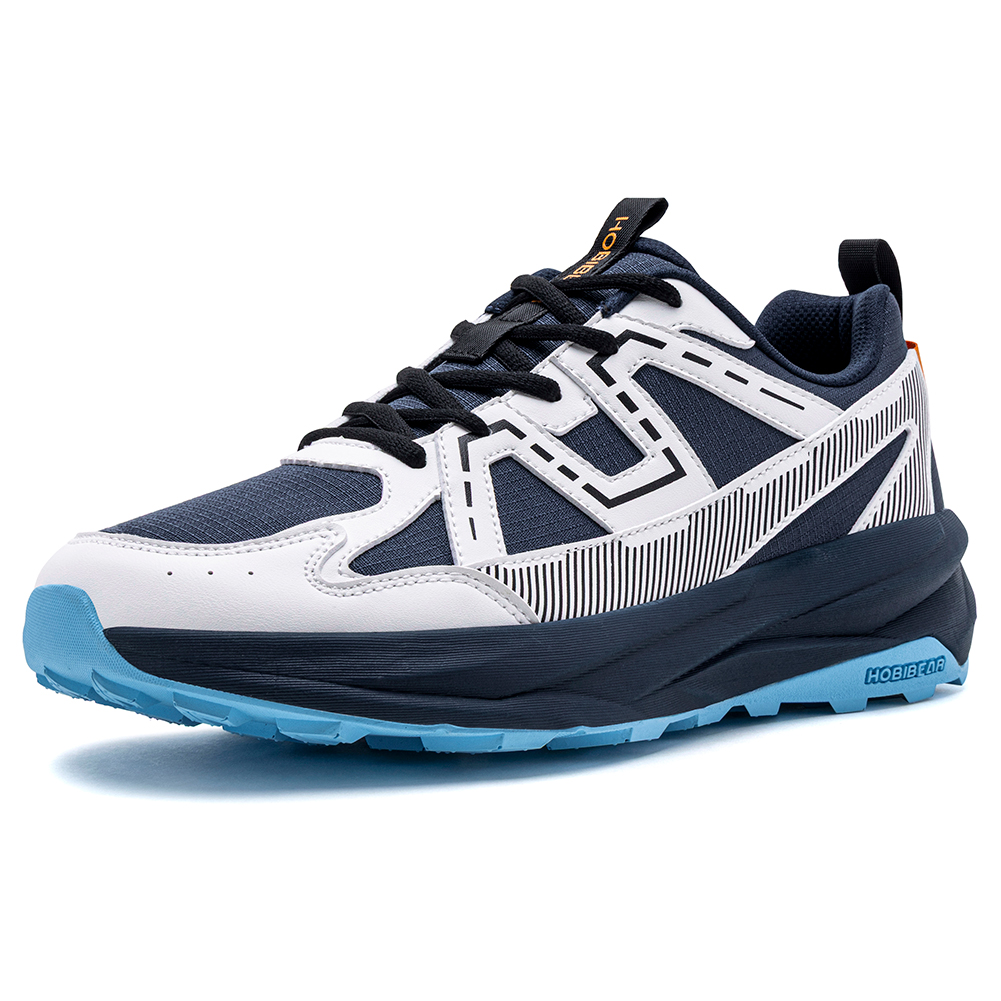 Model Kit Runner Organizer - HOBIBEAR Laufschuhe mit breiter Zehenbox, Unisex-Trail-Runner-Sneaker,