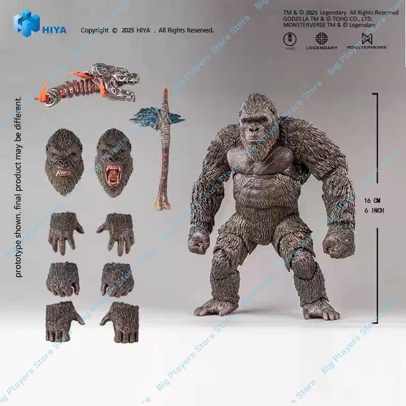 Model Kit Godzilla - Sofort lieferbar: HIYA Kong 2.0, Godzilla