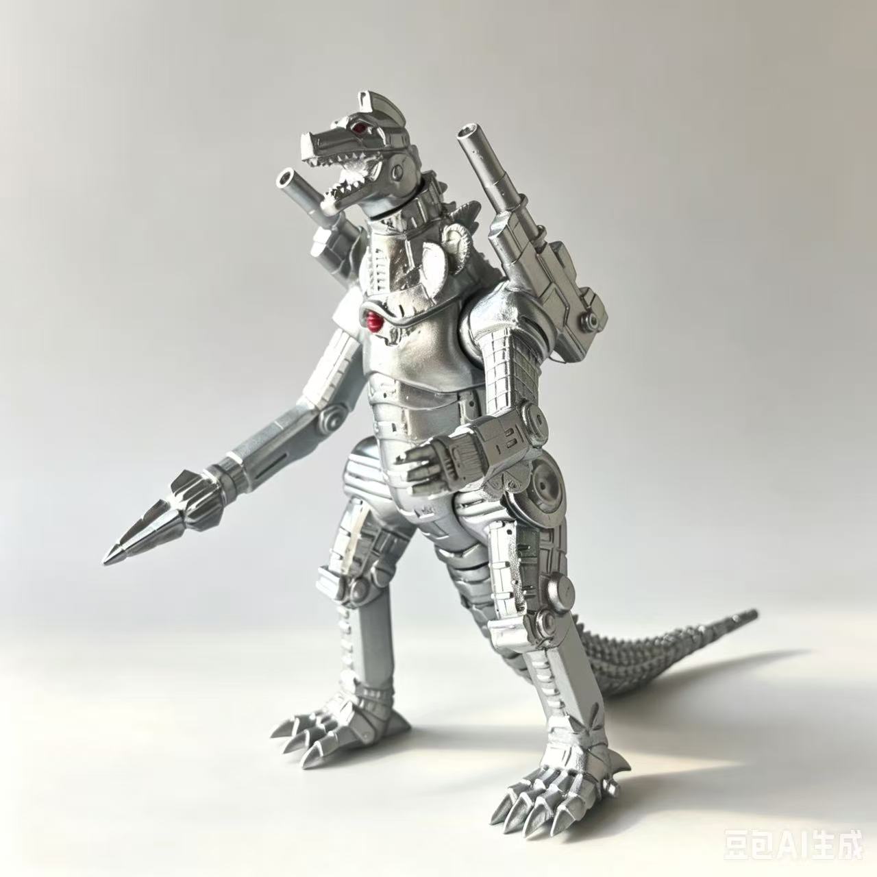 Model Kit Godzilla - 19cm Cannon Mecha Godzilla Serie Gold