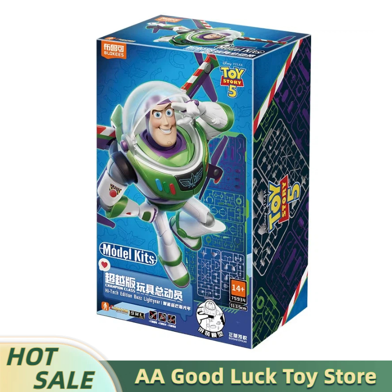 Model Kit Toy - BLOKEES Toys Buzz Lightyear Actionfigur Bausatz