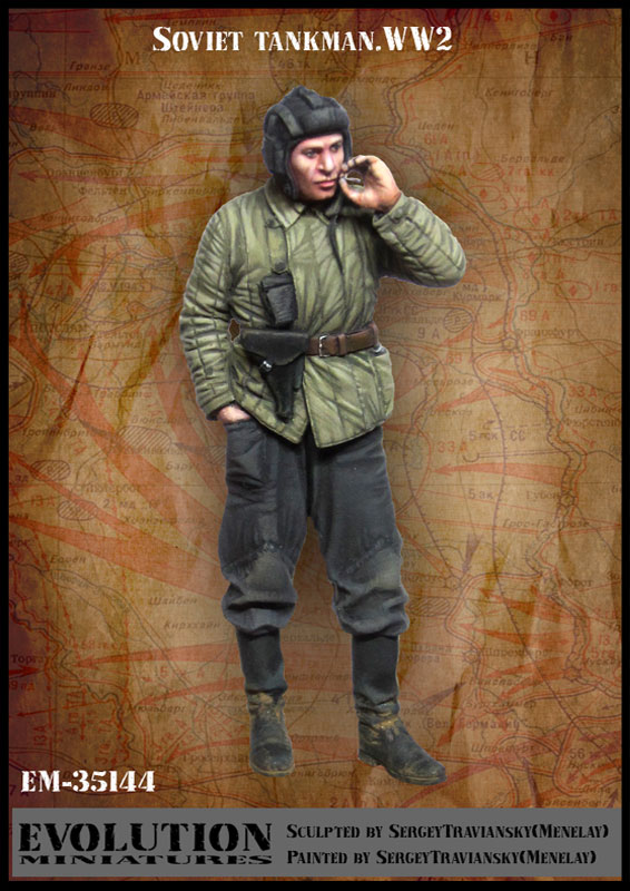 Model Kit Ww2 - 35-teiliger Resin-Modellbausatz – Sowjetische Panzer aus