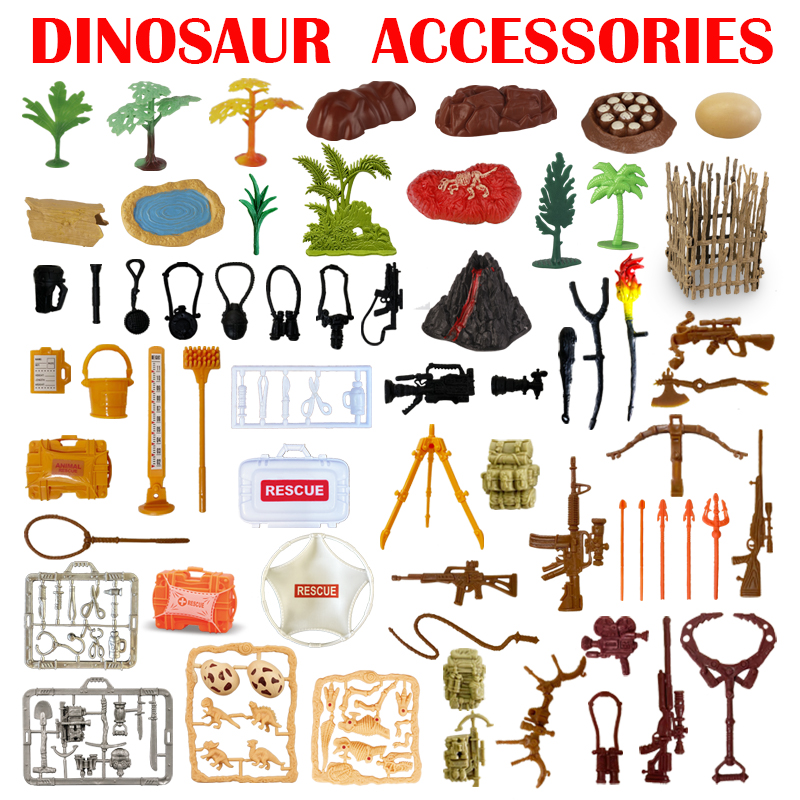 Model Kit Jurassic Park - DIY Dinosaurier Jurassic World Szenen-Dekoration Spielzeug