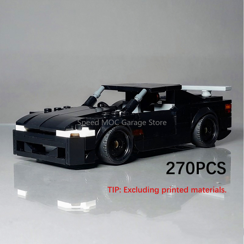 MOC Schwarzer 1990er JDM Sport – Model Kit Jdm Bewertung und Preis