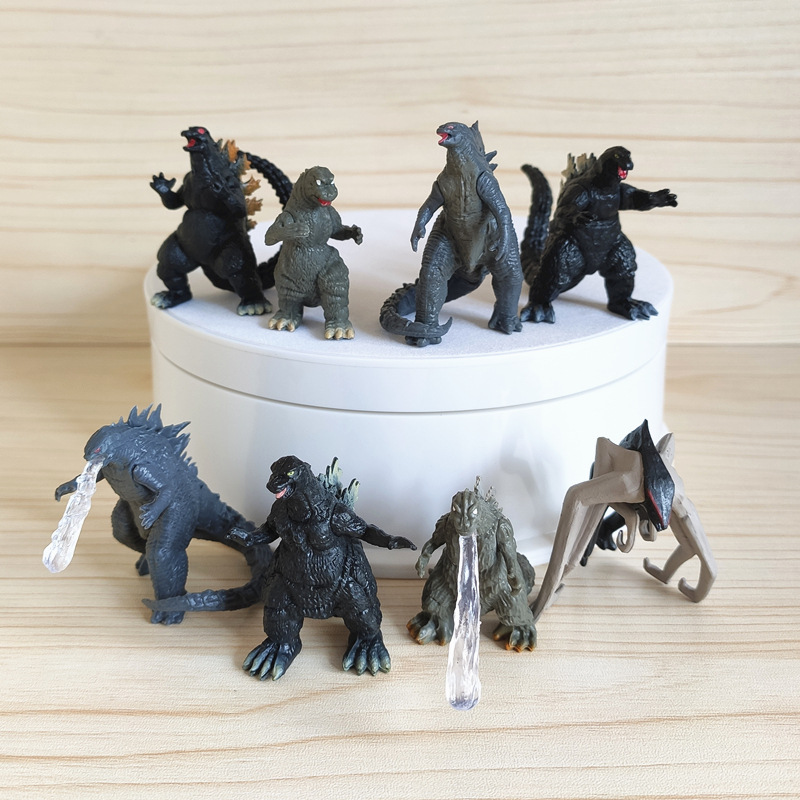 8 Teile/satz Godzilla König Gh – Model Kit Godzilla Bewertung und Preis