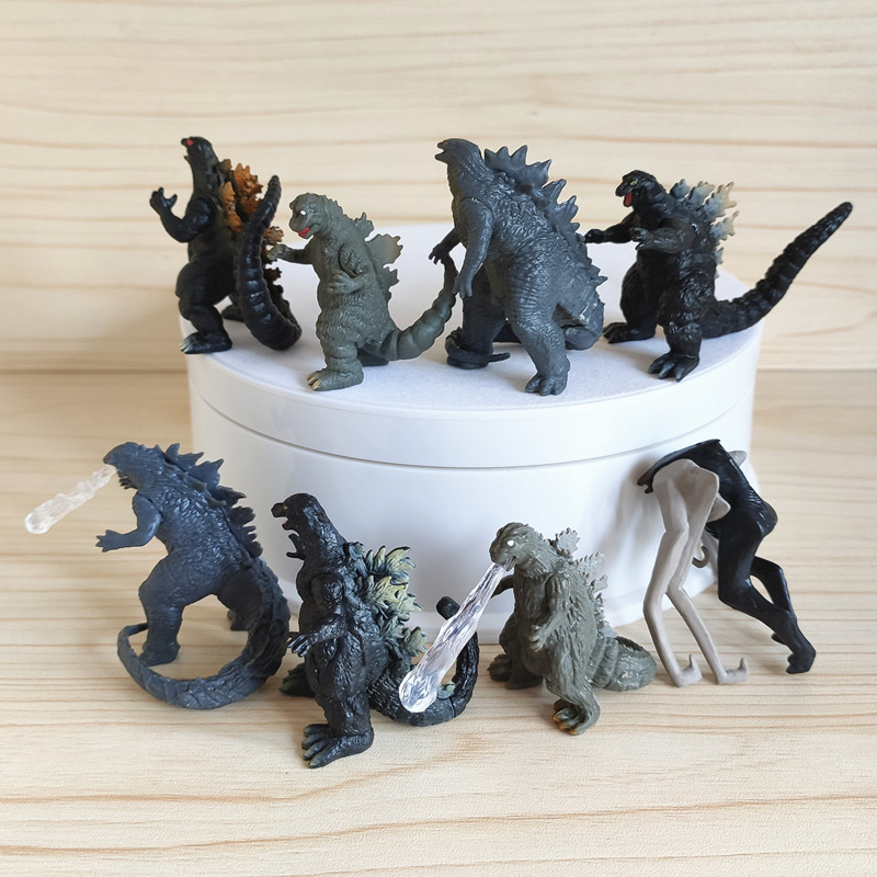 8 Teile/satz Godzilla König Gh – Model Kit Godzilla Bewertung und Preis