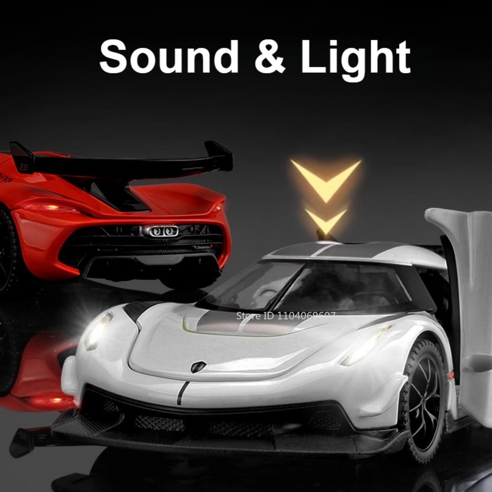Maßstab 1:32 KNSG Jesko Auto M – Model Kit Ferrari Bewertung und Preis