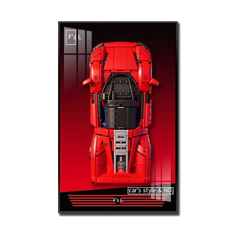 NEUE Fotorahmen-Wandhalterung  – Model Kit Ferrari Bewertung und Preis