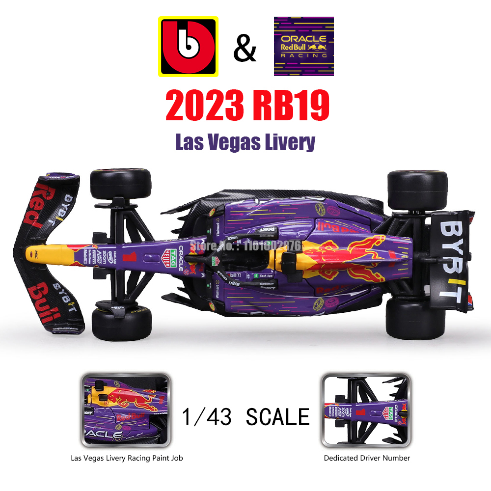 Bburago 1:43 2023 F1 Red Bull  – Model Kit Ferrari Bewertung und Preis