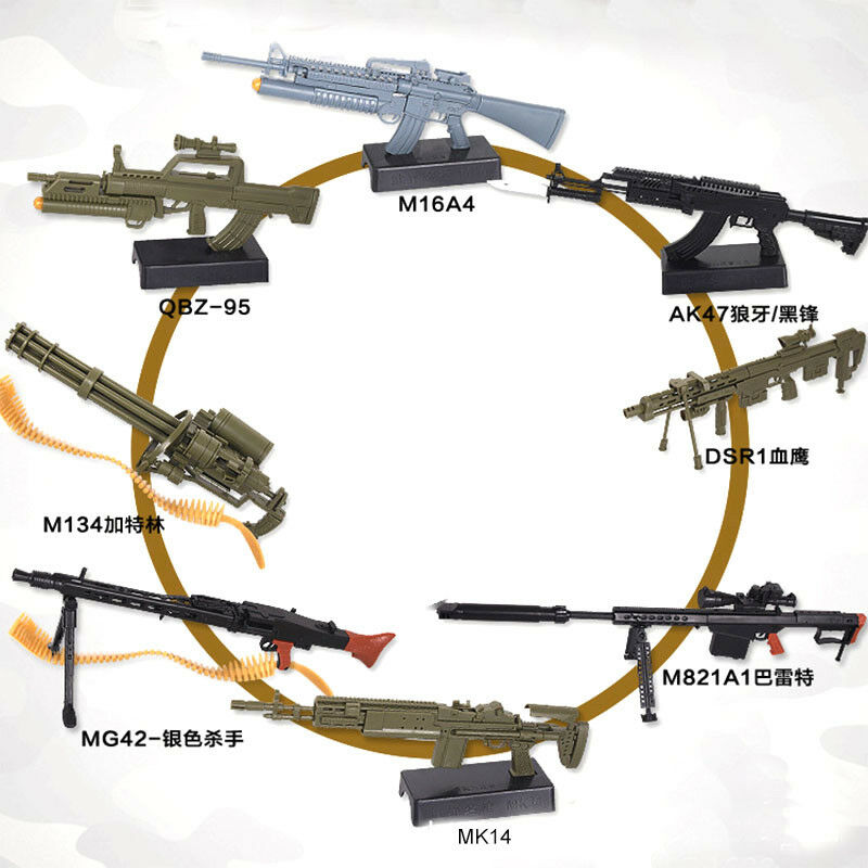 1:6 Maßstab Spielzeug-Miniatur – Model Kit Weapons Bewertung und Preis