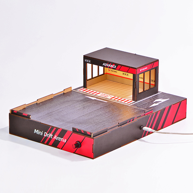 1:64 Maßstab DIY Drift-Strecke – Model Kit Toy Bewertung und Preis