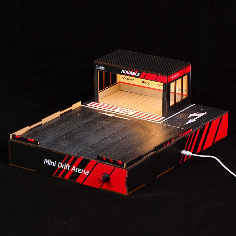 1:64 Maßstab DIY Drift-Strecke – Model Kit Toy Bewertung und Preis