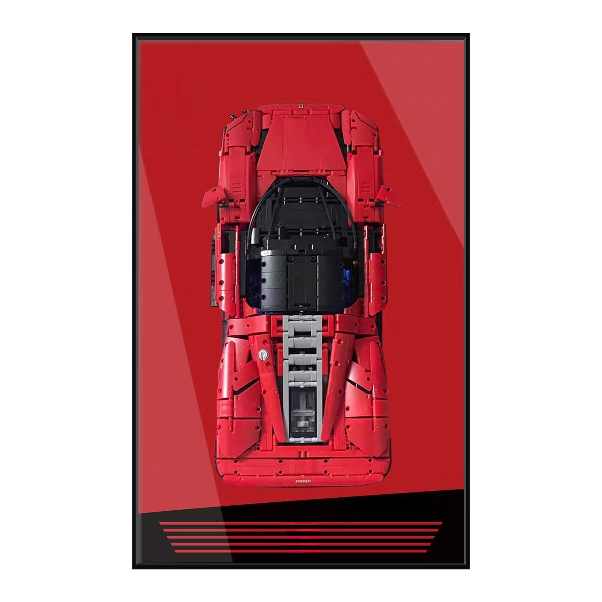 Nur Display-Wandtafel, geeigne – Model Kit Ferrari Bewertung und Preis