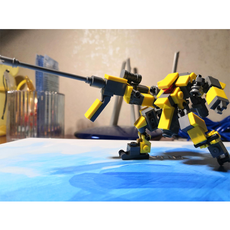 Mecha Roboter Körnige Baustein – Model Kit Mecha Bewertung und Preis