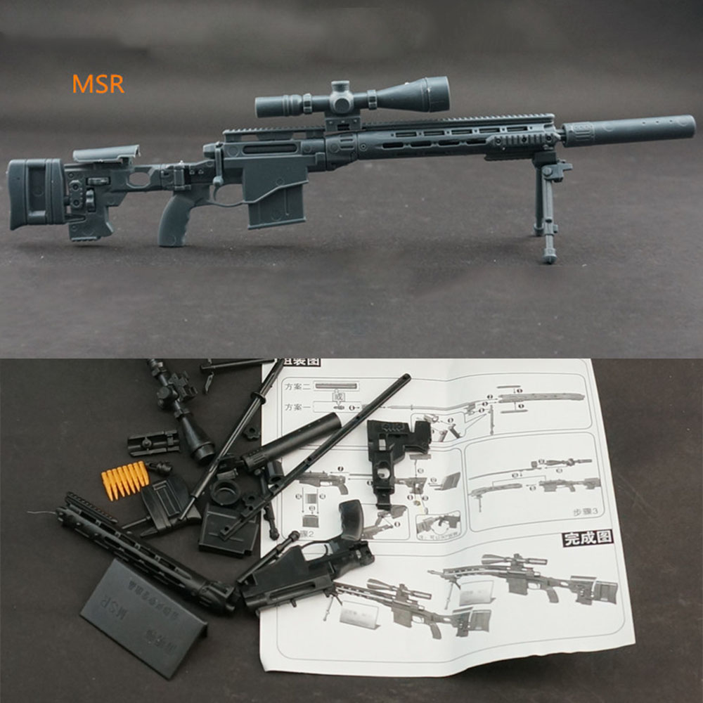 1/6 skala Remington MSR Modula – Model Kit Weapons Bewertung und Preis
