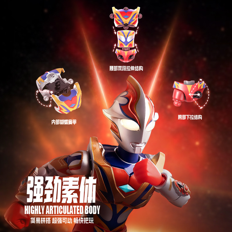 Buluke Ultraman Zero zusammeng – Model Kit Ultraman Zero Bewertung und Preis