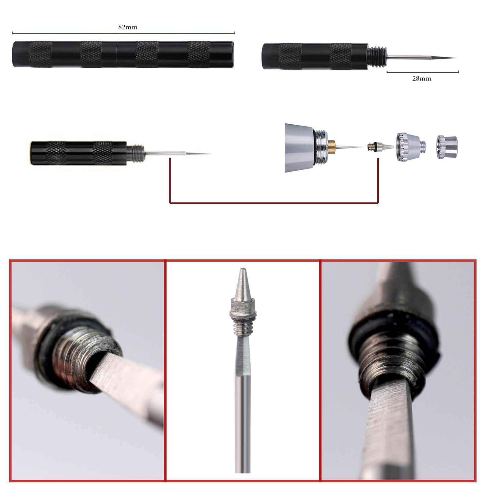 SAGUD 19-teiliges Airbrush-Rei – Model Kit Weapons Bewertung und Preis