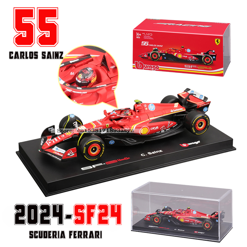 Bburago 1:43 f1 2024 Ferrari S – Model Kit Ferrari Bewertung und Preis