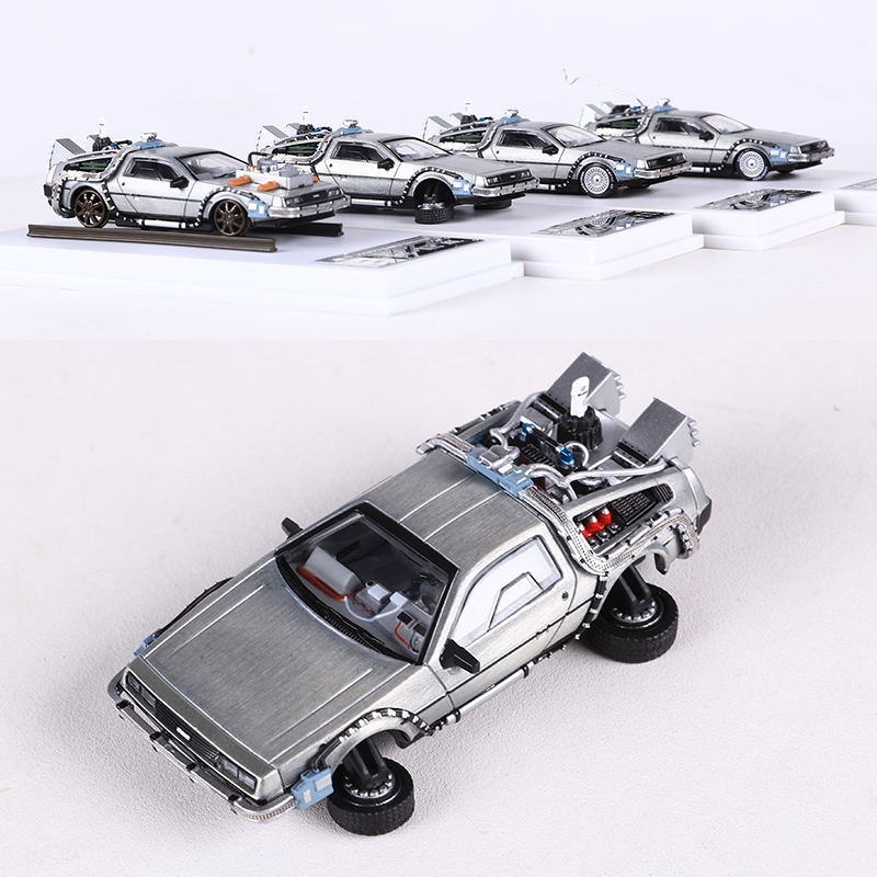 MJ 1:64 DeLorean DMC I II III  – Model Kit Ferrari Bewertung und Preis